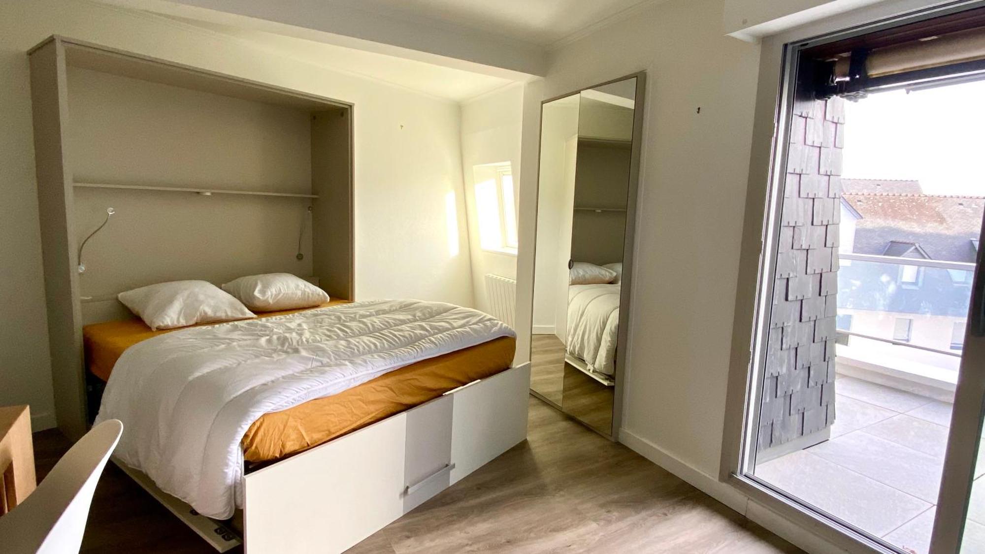 Appartement Avec Vue Mer Et Parking Бенодет Экстерьер фото